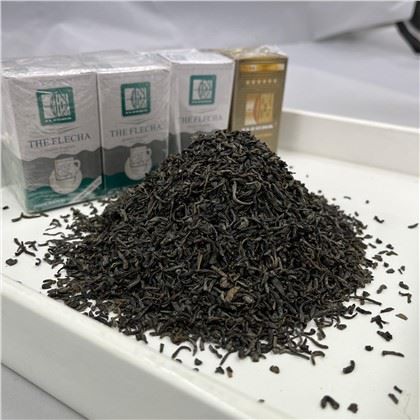 Lachin Green Tea Chunnmee 41022 nan 25g anbalaj pou Afrik Lwès Achoura Azawad Flecha Kalite