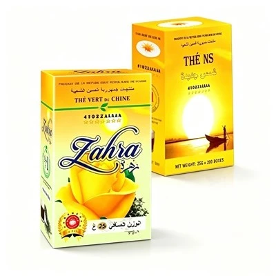 Sistèm ekspòtasyon Transit 25 - Chunmee Green Tea 41022 nan bwat 25g